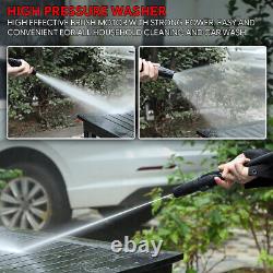 1813PSI 1.45 GPM Portable High-Pressure Washer Power Cleaner Car Washing Machine