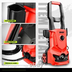 1813 PSI 1.45GPM High Pressure Power Washer Portable Electric Cleaner Machine