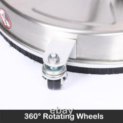 18 Pressure Power Washer Rotary Flat Surface Patio Cleaner 4000psi
