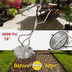 18 Whirlaway Pressure Power Washer Rotary Flat Surface Patio Cleaner UK