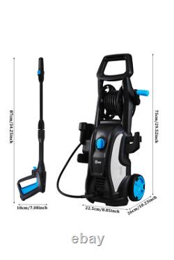 1958PSI Electric Pressure Washer 7.1L/min Water High Power Jet Wash Patio Car