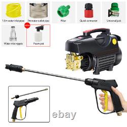 2000W 1700PSI Electric Pressure Washer High Power Jet Water Wash Car Washer Tube