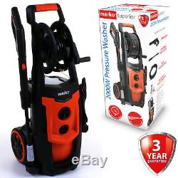 2000W Electric High Pressure Washer 2320 PSI 160 BAR Power Jet Water Car Cleaner