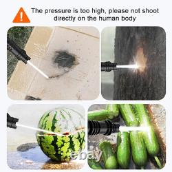 2000W Electric Pressure Washer High Power Jet 120BAR Water Wash Patio Car Washer