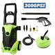 2000w Electric Pressure Washer Jet Wash 150 Bar 3000 Psi High Power Cleaner Car