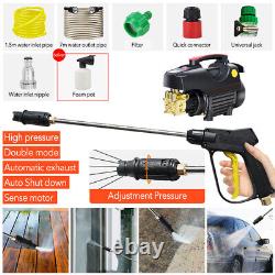 2000W High Power Electric Pressure Washer Jet 1700PSI Water Wash Car Washer Hose