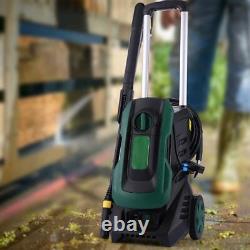 2022 Electric Pressure Washer 2000PSI 140 Bar Water High Power Jet Wash Patio UK