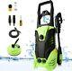 2022 Electric Pressure Washer 2200psi 150bar Water High Power Jet Wash Patio