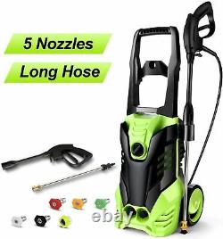 2022 Electric Pressure Washer 2200PSI 150Bar Water High Power Jet Wash Patio