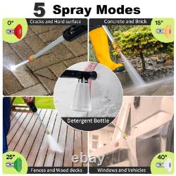 2025Upgraded Electric Pressure Washer, 4500 PSI 3.2 GPM Power Washer with 4 Q