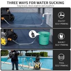 2025Upgraded Electric Pressure Washer, 4500 PSI 3.2 GPM Power Washer with 4 Q