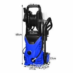 2030PSI Electric Pressure High Power Jet Washer Home Garden Car Patio Cleaner