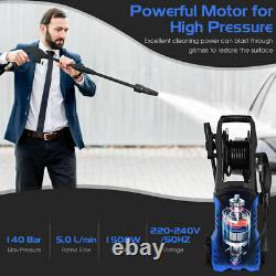 2030PSI Electric Pressure Washer 1500W High Power Jet Wash Cleaner withGun Lance