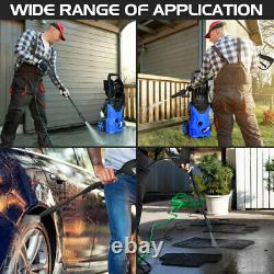 2030PSI Electric Pressure Washer 1500W High Power Jet Wash Cleaner withGun Lance