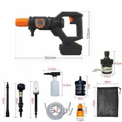 20V Cordless Pressure Washer Power Cleaner 320PSI Portable with Battery & Charger
