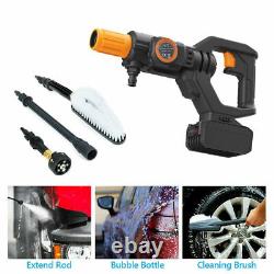 20V Cordless Pressure Washer Power Cleaner 320PSI Portable with Battery & Charger