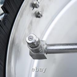 20 Pressure Washer Surface Cleaner 4200 PSI Dual Handle 4 Wheels Stainless