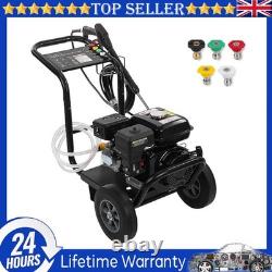 212 cc 7HP Pressure Washer POWER JET CLEANER Petrol 3500PSI / 240BAR with 5 Nozzle