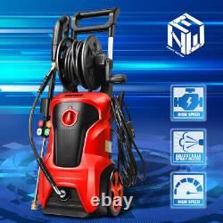 2176 PSI 2.4 GPM High-Pressure Electric Power Cleaner Car Washer Machine Red