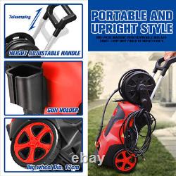 2176 PSI 2.4 GPM High-Pressure Electric Power Cleaner Car Washer Machine Red