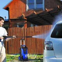 2180PSI Electric Pressure Washer High Power Jet Wash Garden Car Patio 1800W Blue