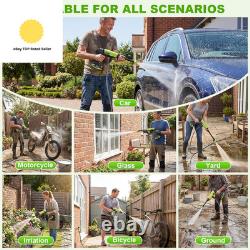 21V Cordless Pressure Washer with LED Battery Display, up to 1000 PSI Portable P
