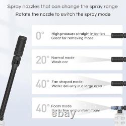 21V High Pressure Washer & Cordless Portable Cleaner 30Bar 435 PSI Electric