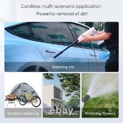 21V High Pressure Washer & Cordless Portable Cleaner 30Bar 435 PSI Electric