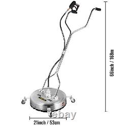 21 Inch Flat Surface Cleaner Pressure Power Washer Cleaning Machine