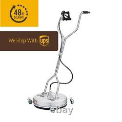 21 Inch Flat Surface Cleaner Pressure Power Washer Cleaning Machine Rotary