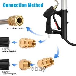24 FT Telescoping Pressure Washer Wand With Power Washer Extension Wands UK