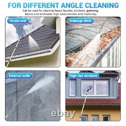 24 FT Telescoping Pressure Washer Wand With Power Washer Extension Wands UK