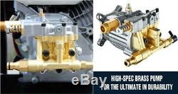 2500PSI Easy Start Petrol Power Pressure Jet Washer Brass Pump With Gun Hose