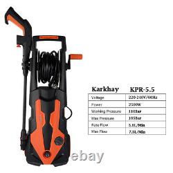 2500W Power Electric Pressure Washer Water High Power Jet Wash Patio Car