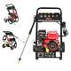 2500 Psi Petrol Pressure Washer 7hp Engine High Power Jet Car Wash Patio Cleaner