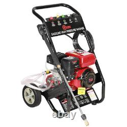 2500 PSI Petrol Pressure Washer 7HP Engine High Power Jet Car Wash Patio Cleaner