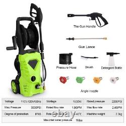 2600PSI 135 Bar Electric Pressure Washer Water High Power Jet Wash Patio Car