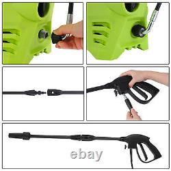 2600PSI 1650W Pressure Washer Powerful High Performance Jet Wash For Car Patio