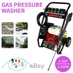 2600PSI 2.3GPM Petrol / Gas Pressure Washer High Power Cleaner Machine 212CC