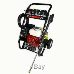 2600PSI 2.3GPM Petrol / Gas Pressure Washer High Power Cleaner Machine 212CC