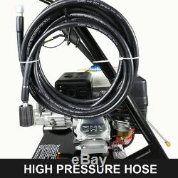 2600PSI 2.3GPM Petrol / Gas Pressure Washer High Power Cleaner Machine 212CC