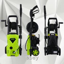 2600PSI Electric High Pressure Washer Clean Power Machine Jet Patio Car withRoller