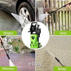 2600PSI Electric Pressure Washer 135 Bar Water High Power Jet Wash Patio Car TOP