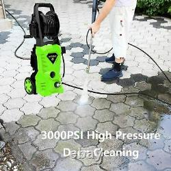 2600PSI Electric Pressure Washer 1650W 135 bar High Power Jet Cleaner Patio Car