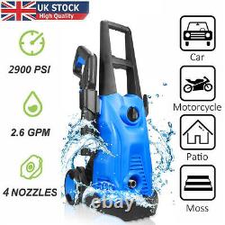 2900 PSI 200 BAR High Pressure Washer Electric Power Jet Water Patio Car Cleaner