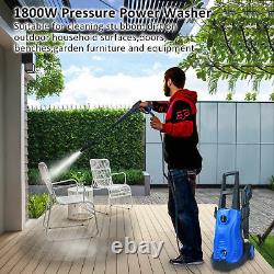 2900 PSI 200 BAR High Pressure Washer Electric Power Jet Water Patio Car Cleaner