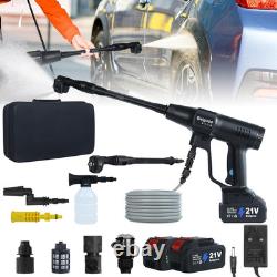 2900 PSI/200 Bar Cordless Pressure Washer, 6 in 1 Power Washer Black