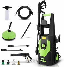 2.0GPM! Electric Pressure Washer 3500PSI Water High Power Jet Car Wash Tool HOT