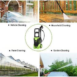 3000PSI/150 BAR Electric Pressure Washer Water High Power Jet Wash Patio Car New