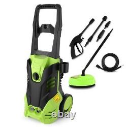 3000PSI/150 BAR Electric Pressure Washer Water High Power Jet Wash Patio Car New